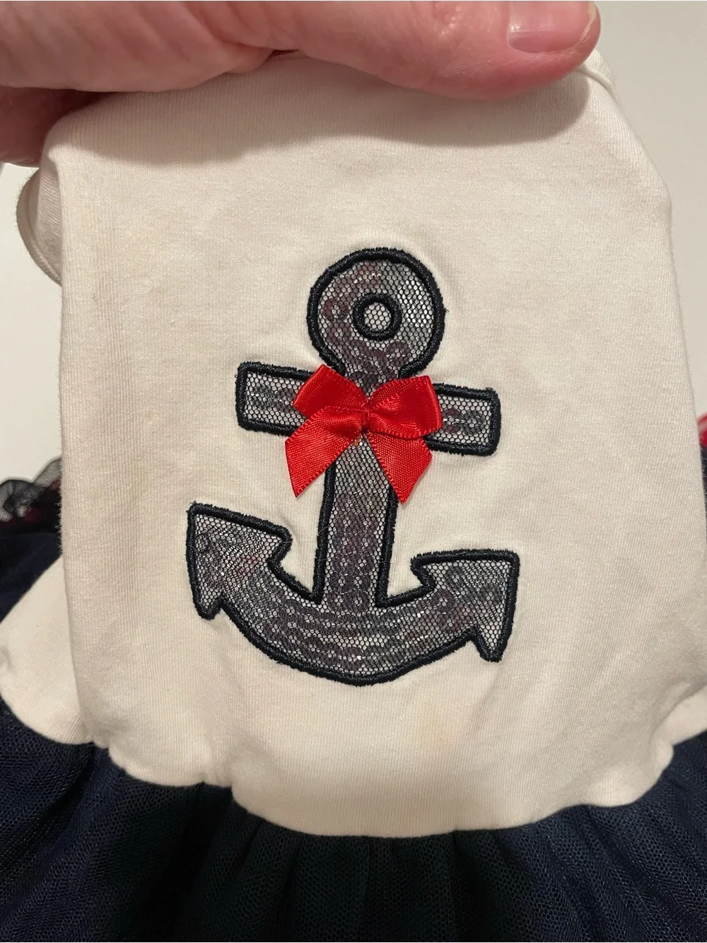 Jillian's Closet Brand Baby Girl Size 12 Months Patriotic Tutu Dress 4th of July